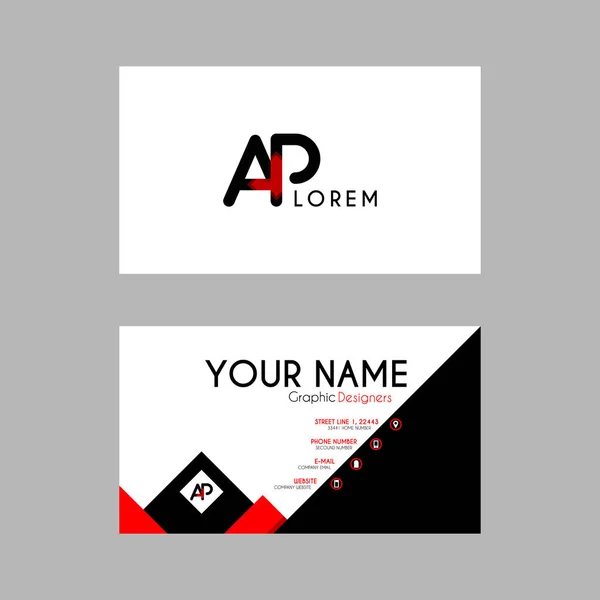 로고와 창조적 템플릿 로고는 아이덴티티 마케팅 신분증 사이트 배경에 사용할 — 스톡 벡터