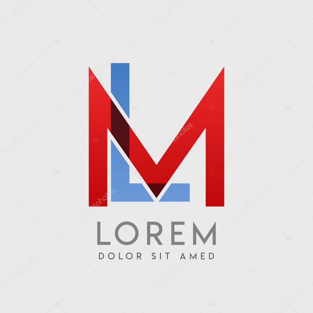 ML logo letters with 