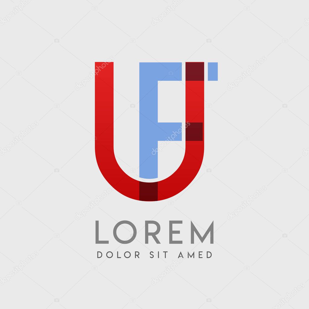 UF logo letters with 