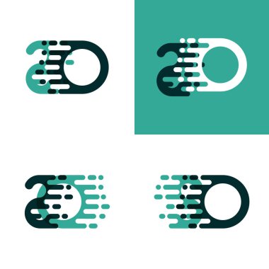 Logo harfleri açık yeşil ve koyu yeşil aksanlı.