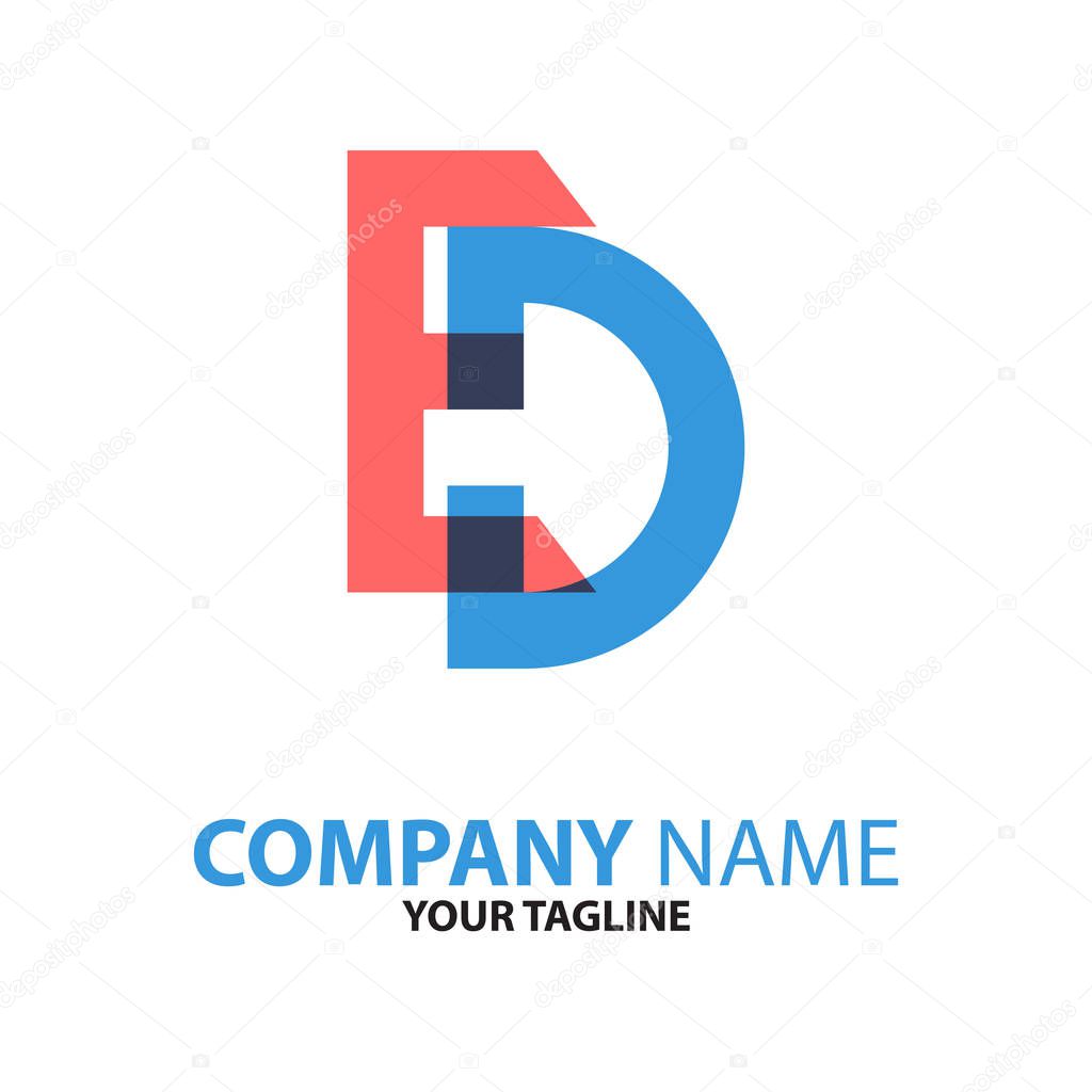 ED DE initial logo concept