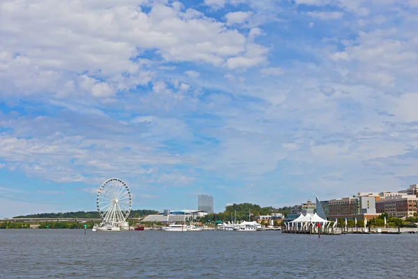 Oxon Hill Maryland Septiembre 2016 Panorama Del Puerto Nacional Potomac — Foto de Stock