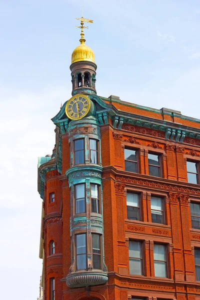 Bâtiment Historique Suntrust Bank Avec Tour Horloge Washington États Unis — Photo