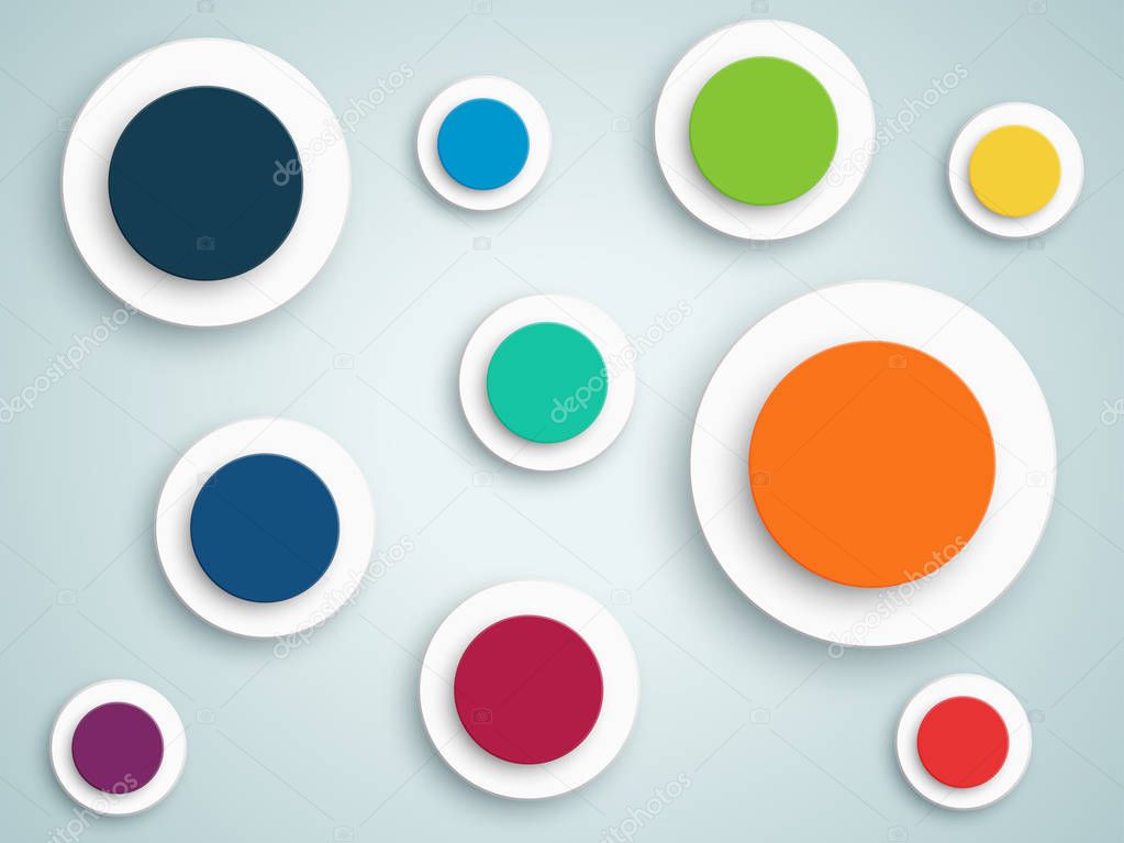 Abstract Circle Vector Background