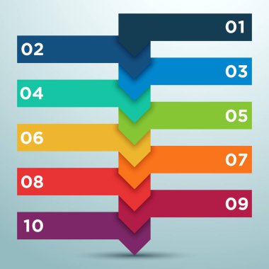 Merdiven 1 Olarak Infografik İş Seçenekleri