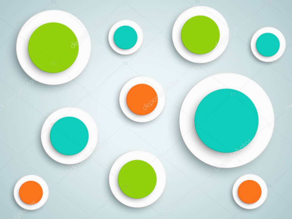 Abstract Circle Vector Background 3