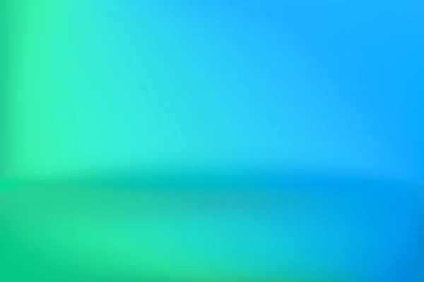 Тло Студії Горизонт Зелений Синій Вектор — стоковий вектор
