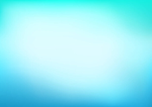 Abstract Blue Turquoise Blurred Vector Background