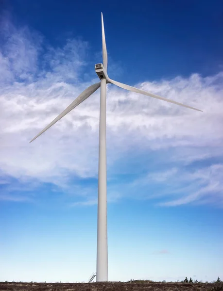 Molino Viento Cielo Azul Nublado Condado Cork Montañas Boggeragh Irlanda — Foto de Stock