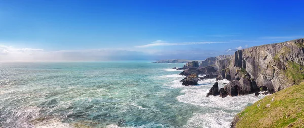 Панорамный Пейзаж Побережья Юго Западе Ирландии Mizen Head — стоковое фото