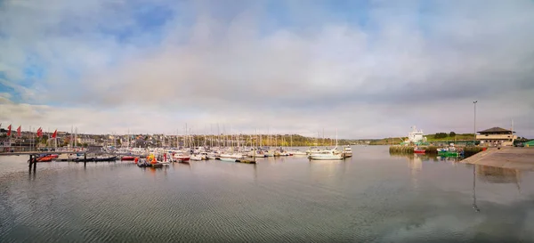 Panoramiczny Widok Kinsale Yacht Club County Cork Irlandia — Zdjęcie stockowe