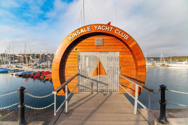 Kinsale Yacht Club Zonsondergang County Cork Ierland — Stockfoto