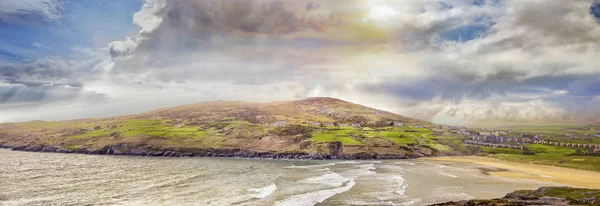 Paysage Panoramique Avec Plage Barleycove Par Une Journée Nuageuse Dans — Photo