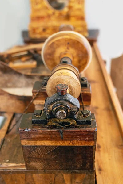 Vintage bärnsten bearbetning maskin — Stockfoto