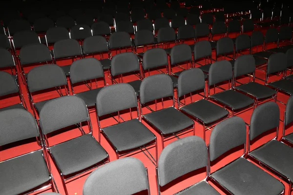 Filas Asientos Vacíos Una Sala Conferencias Vacía —  Fotos de Stock