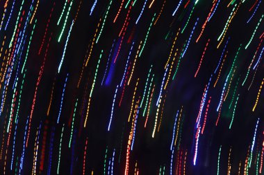 Güzel fantastik ruh fotoğraf gece bir Noel ağacı