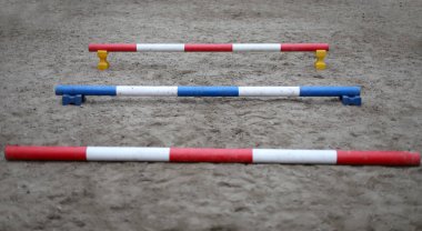 Boş alan equitation eğitimler veya boş binme salonunda rekabet için