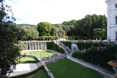 Miramar ünlü Castle Körfez Triest İtalya Fotoğraflar
