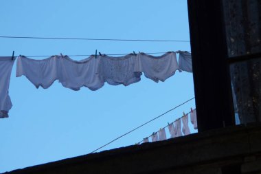 Pula pola colosseum Mimari ayrıntılar kemerli windows yaz ile