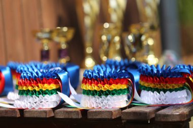 Açık havada spor yarışmasında kazananlara ödüllerin kapanışı