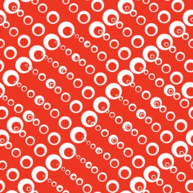 Farklı boyutlarda daireler ile kesintisiz dokular