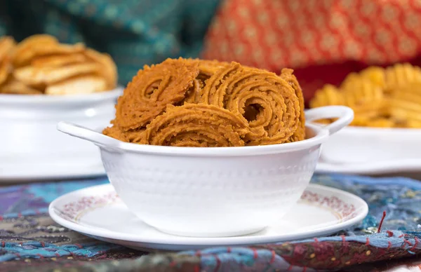 Indian Fried And Salty Food Chakali Snack