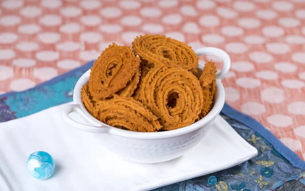 Indian Fried And Salty Food Chakali Snack