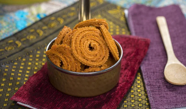 Indian Fried And Salty Food Chakali Snack