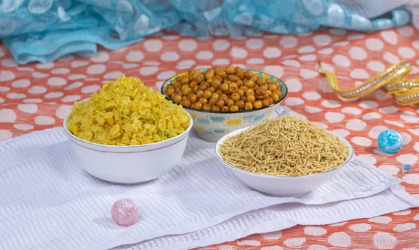 Indian Fried and salty food Bikaneri Namkeen