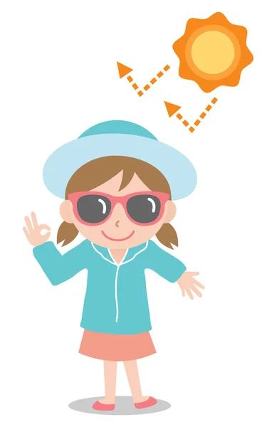 Sun Safety Vector Art Stock Images Depositphotos