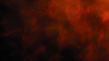 Soyut kırmızı ve turuncu alev desenleri aşağı doğru hareket ediyor.