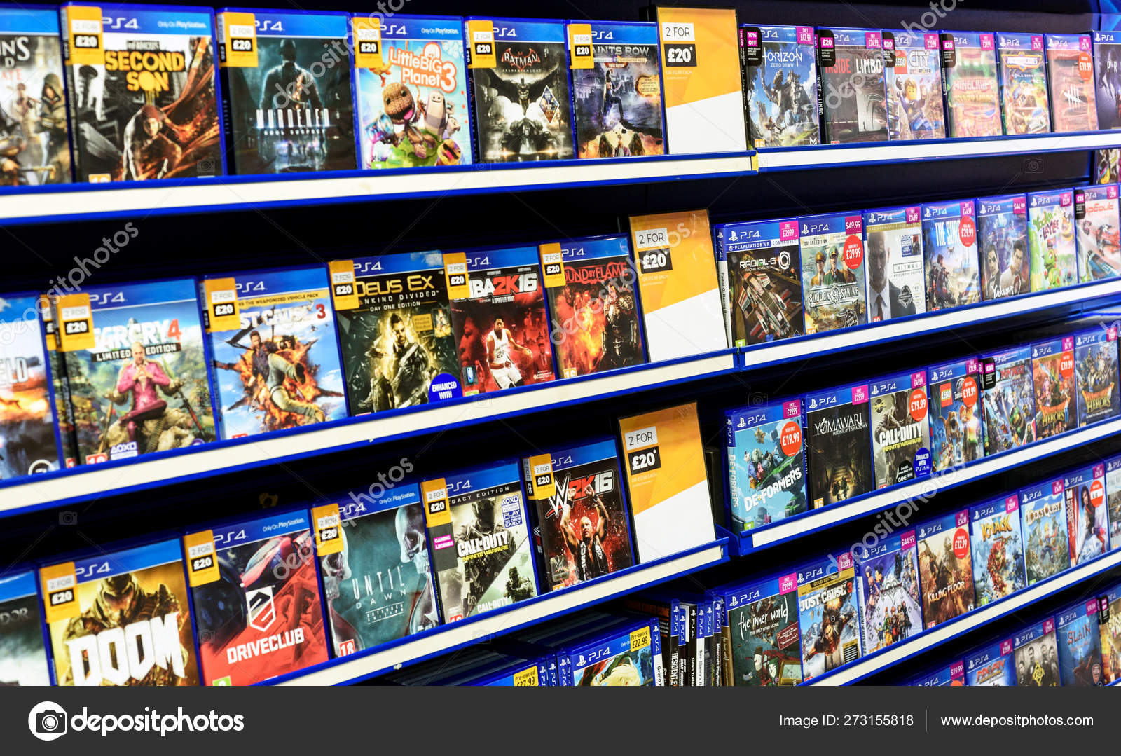 game shop ps4 games