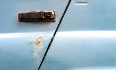 Vintage Sovyet SUV araç kapı kolu