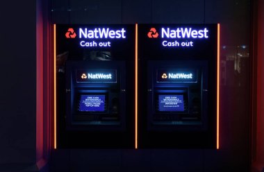 NatWest Cash makine ATM 'ler