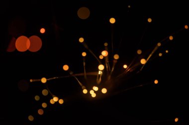 Soyut ışık bokeh arka plan bulanıklık