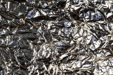 Kırılmış alüminyum kalay folyo yüzey arka plan