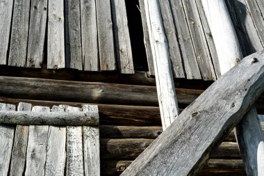 Eski kereste günlük Bina detayları