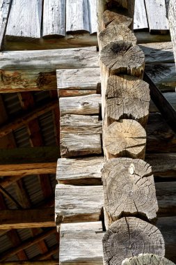 Eski kereste günlük Bina detayları