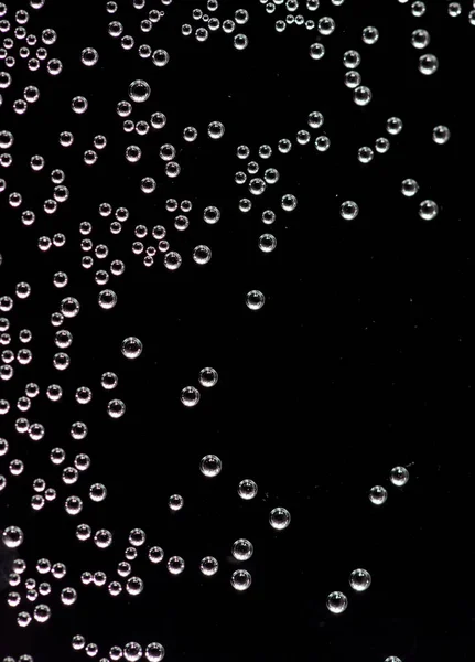 Macro Air Bubbles in water — Stock Photo, Image