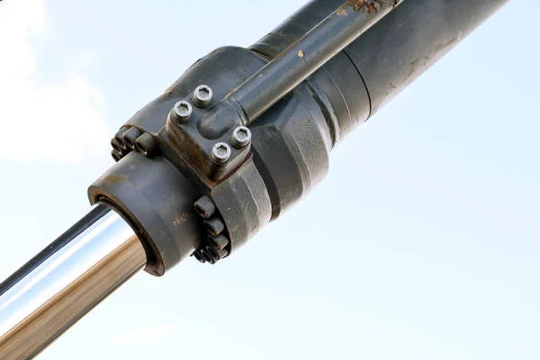 Гидравлический оружейный экскаватор — стоковое фото