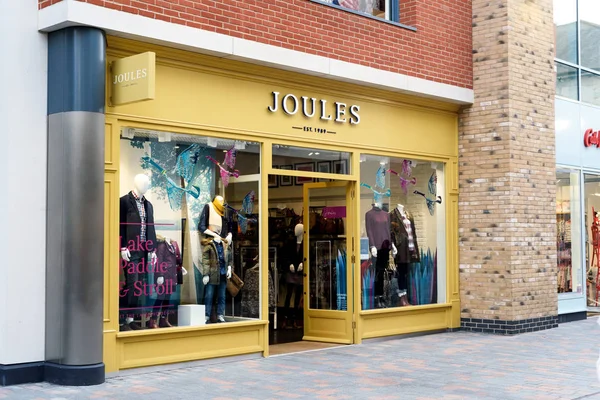 Exterior de la marca de moda Joules Shop — Foto de Stock