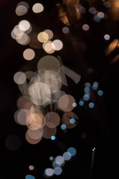 Abstraktes Licht verschwimmt Bokeh Hintergrund — Stockfoto