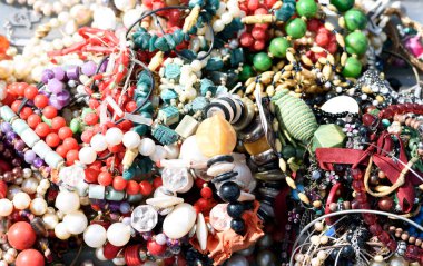 Closeup Plastik Boncuklar