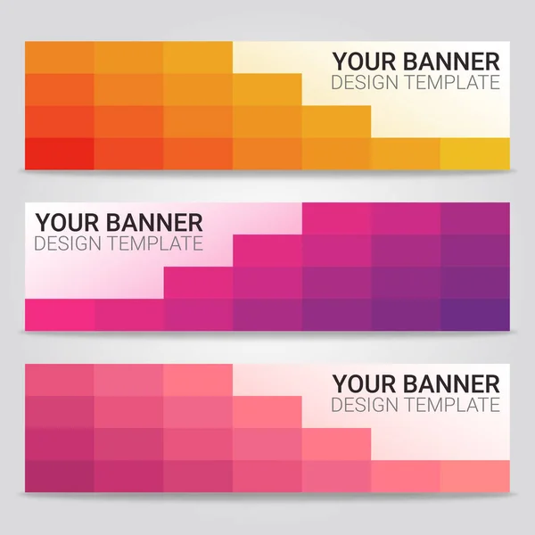 Abstrakte Schöne Banner Vorlage Hintergrund Vektor Illustration Design Für Geschäftspräsentation — Stockvektor