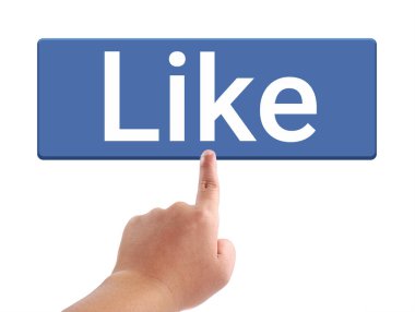 Erkek eli düğme gibi dokunur, video yayınlama web sitesi pankartları için kavram, içerik güncellemeleri