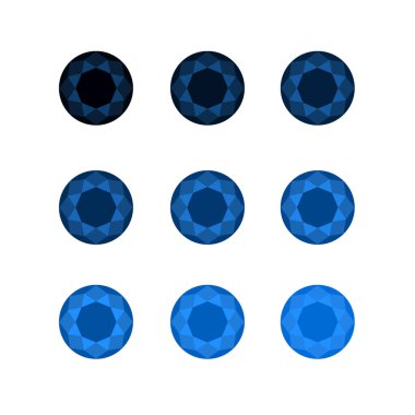 sentetik safir, elmas seti, kübik zirkon, yarı değerli mücevherler izole edilmiş zümrüt safir yakut rengi turmalin peridot aquamarine agate spinel. 