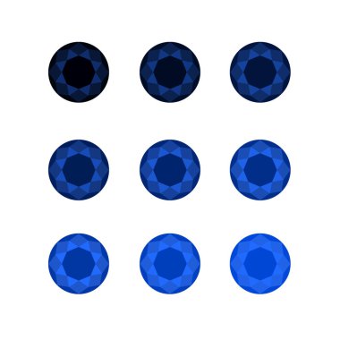 sentetik safir, elmas seti, kübik zirkon, yarı değerli mücevherler izole edilmiş zümrüt safir yakut rengi turmalin peridot aquamarine agate spinel. 
