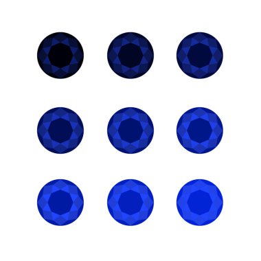 sentetik safir, elmas seti, kübik zirkon, yarı değerli mücevherler izole edilmiş zümrüt safir yakut rengi turmalin peridot aquamarine agate spinel. 