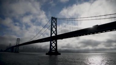 San Francisco Golden Gate Köprüsü , yelkenli gemiden görünümü