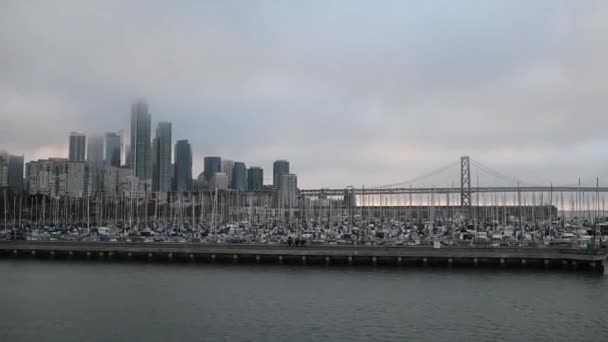 São Francisco, Califórnia, vídeo aéreo — Vídeo de Stock